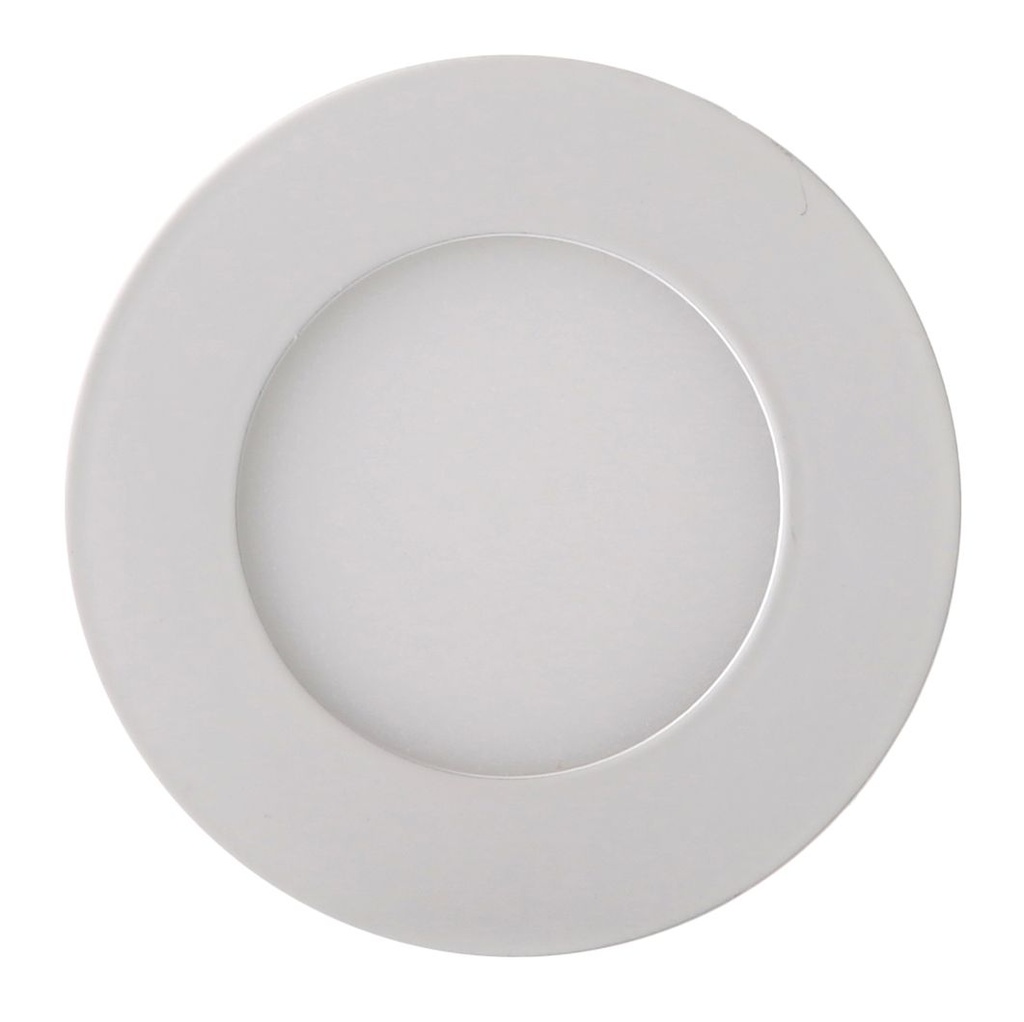 PANEL LED 3W REDONDO INCRUSTAR LUZ DIA (6500K)(ZFR528)
