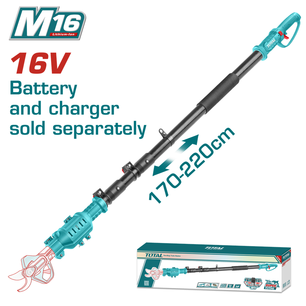 EXTENSION PLEGABLE 17-22M PARA TIJERA JARDINERIA 16V  INDUSTRIAL SUPER TOTAL (TERLI1658)