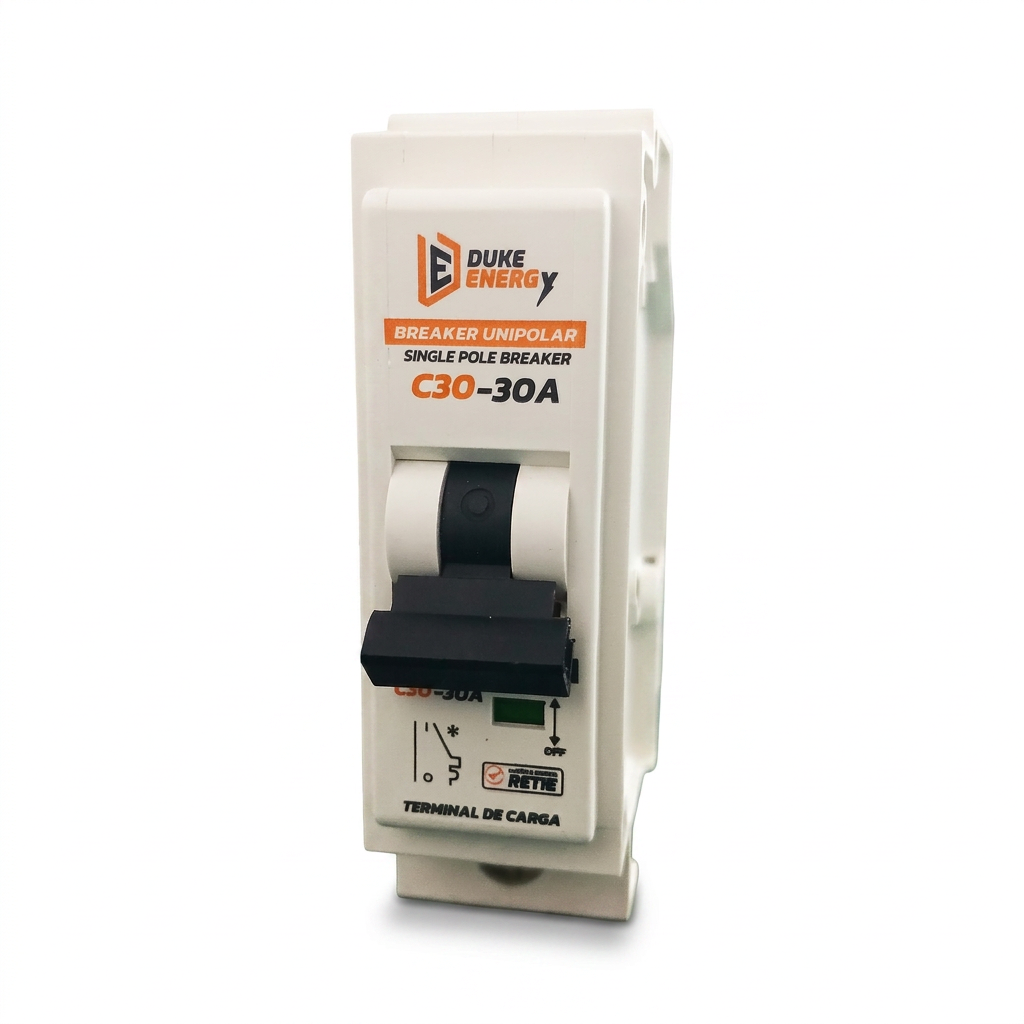 BREAKER DUKE ENERGY L7 1 POLO 30A 120/240V 10KA (HT4150) 