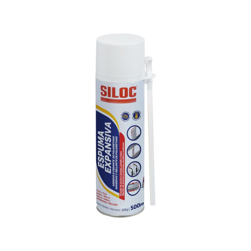 ESPUMA DE POLIURETANO SILOC 320G (1701001)