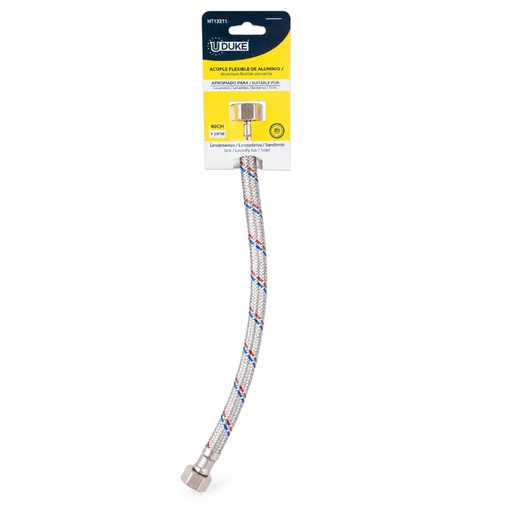 [13583] Flexible Faucet Connector 1/2 in x 1/2 in x 40 cm (HT1212) – UDUKE