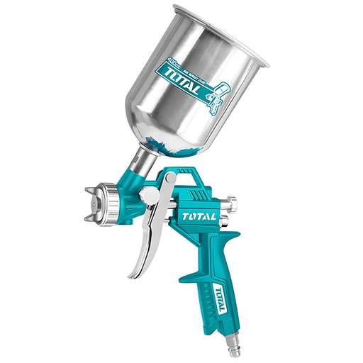[14825] AEROGRAFO 400CC VASO ALUMINIO ABANICO ALTA PRESION TOTAL (TAT10401)