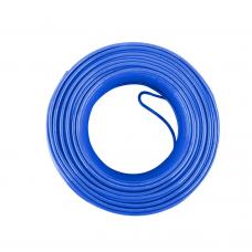 [44B] ALAMBRE RIGIDO DE CALIDAD # 10  AZUL