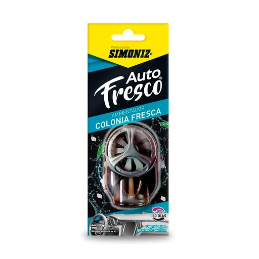 [16641] AMBIENTADOR AIR TECH SIMONIZ COLONIA FRESCA 10ML (104141)
