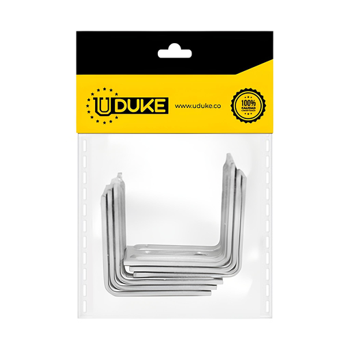 [10331K] ANGULO 1 1/2" METALICO PQT X 6 UDUKE