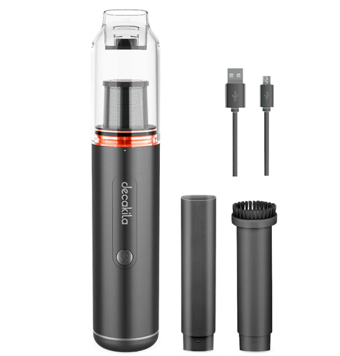 [20994] ASPIRADORA INALAMBRICA 11V INCLUYE 1 CEPILLO, 1 TUBO PLANO DE SUCCION  DECAKILA (CMPV003B)