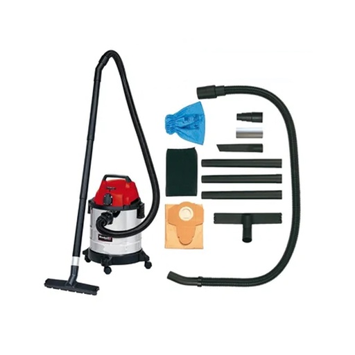 [16139] ASPIRADORA Y SOPLADORA EINHELL PARA HUMEDO Y SECO 5 GALONES ACERO INOXIDABLE(TC-VC 1820 S)(2342184)