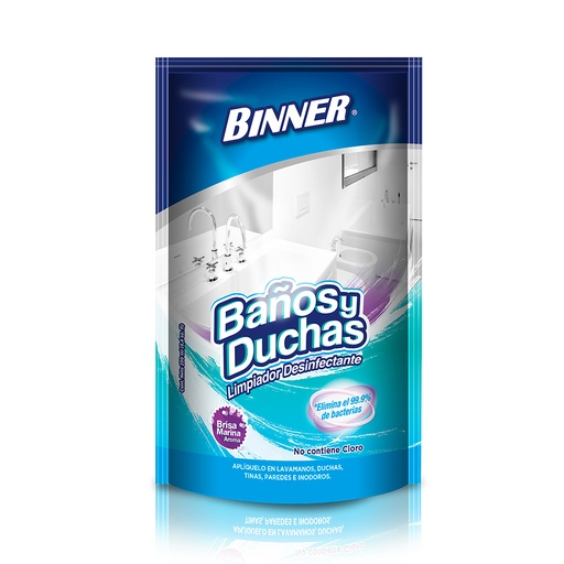 [19450] BAÑOS DUCHAS DOYPACK 250ML BINNER ** EXENTO
