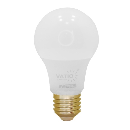 [8793E] BOMBILLO LED 9W LUZ DIA E27 MULTIVOLTAGE (6400K) (22004)