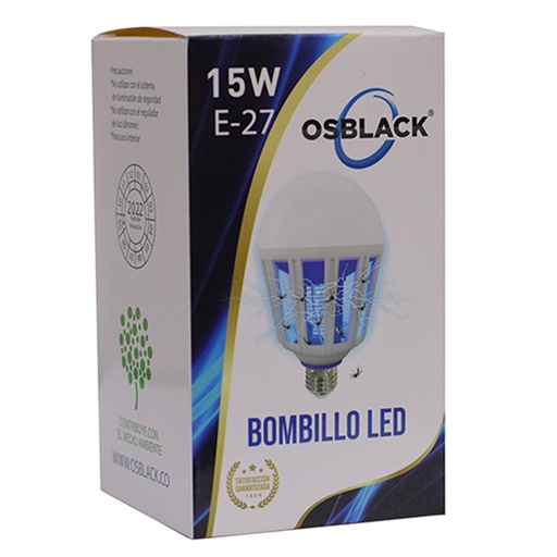 [18457] BOMBILLO LED MATAMOSQUITO (LA6011-06)