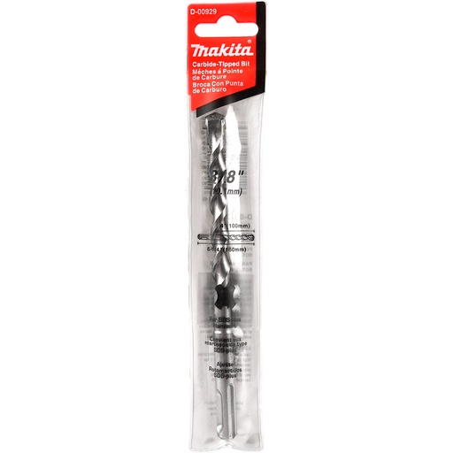 [14951] BROCA SDS PLUS MAKITA 3/8 X 6-1/4 (D-00929)