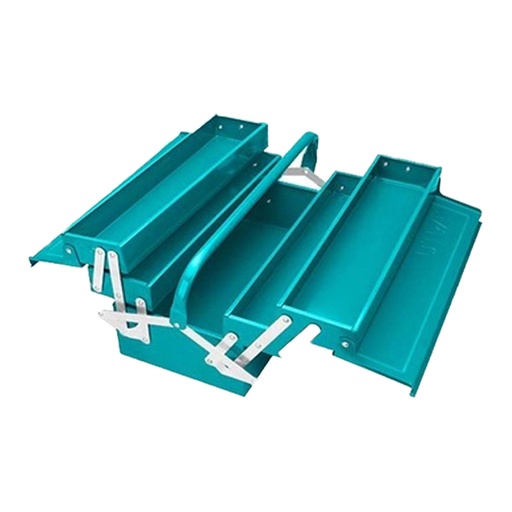 [16562] CAJA HERRAMIENTAS 404X200X205MM INDUSTRIAL METALICA TOTAL   (THT10702)