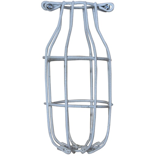 [12676] CANASTILLA PARA BOMBILLO BLANCA PEQUEÑA