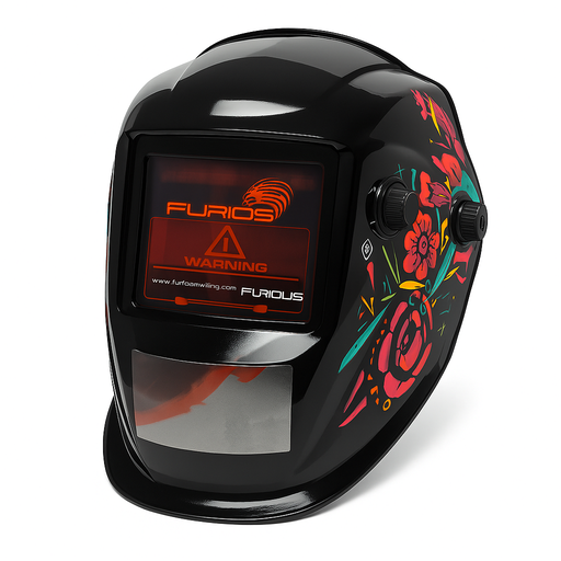 [17729] CARETA SOLDAR INTELIGENTE FOTOSENSIBLE FURIUS FENIX 83 DISENO DRAGON (FW83)