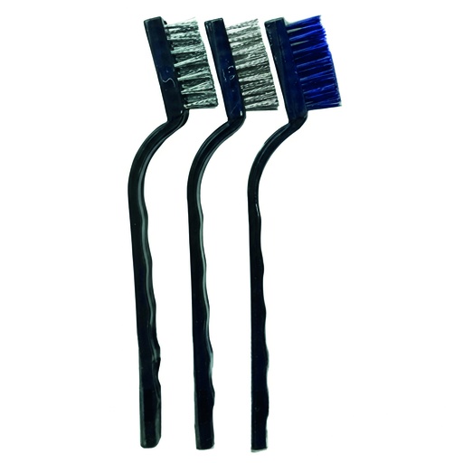 [13476] CEPILLO ALAMBRE 7” X 3PCS UDUKE (LATON-NYLON-ACERO) (HT1086)