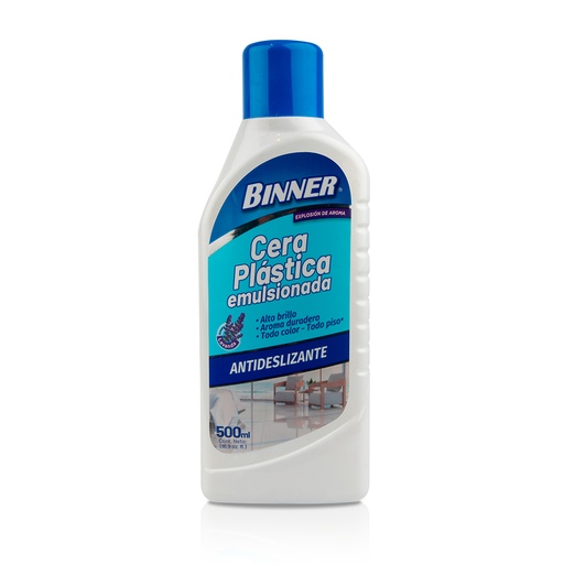 [19065] CERA PLASTICA EMULSIONADA 500ML LAVANDA BINNER (207760)