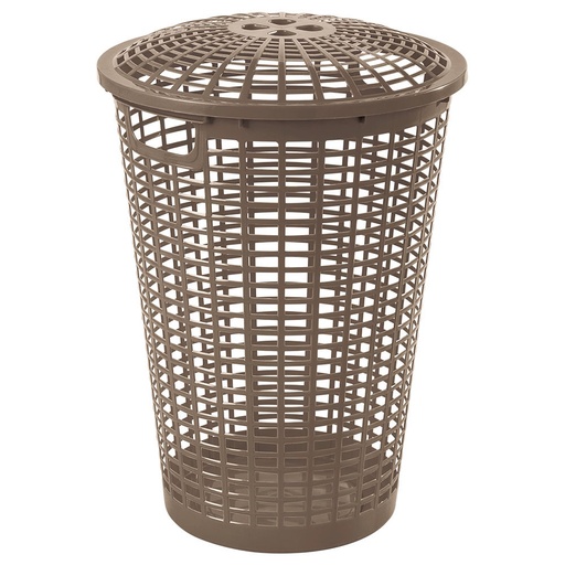 [15475] CESTA REDONDA 51 LITROS MOCCA RIMAX (10446)