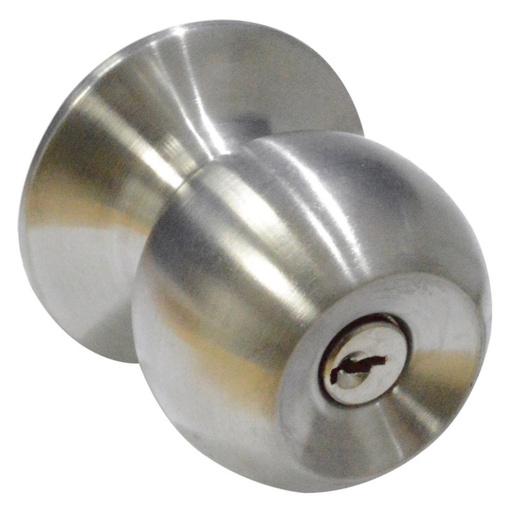 [7355] CHAPA BOLA ALCOBA P/METALICO GATO CROMO-MATE (REF-271)