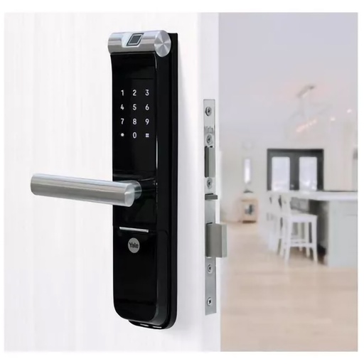 [19343] CHAPA DIGITAL YALE  ACCESO POR HUELLA Y CODIGO YMF40 + YALE CONNECT HUB (0011417)