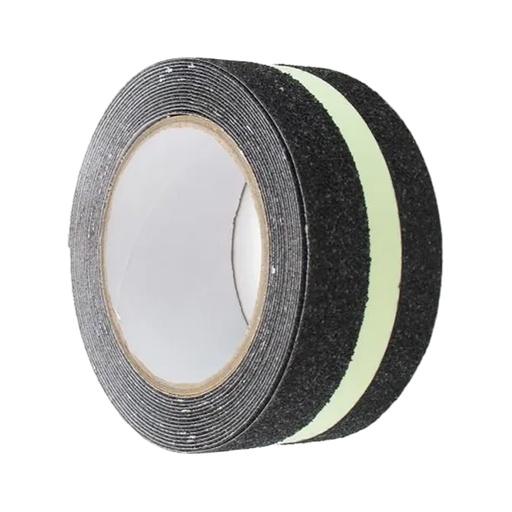 [13752] CINTA ADHESIVA ANTIDESLIZANTE 2 X 20 MTS REFLECTIVA NEGRA UDUKE (HT90376