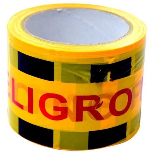 [12133] CINTA PELIGRO X 100 MTS  IMPORTADA (PELIGRO NO PASE) (HT90007)