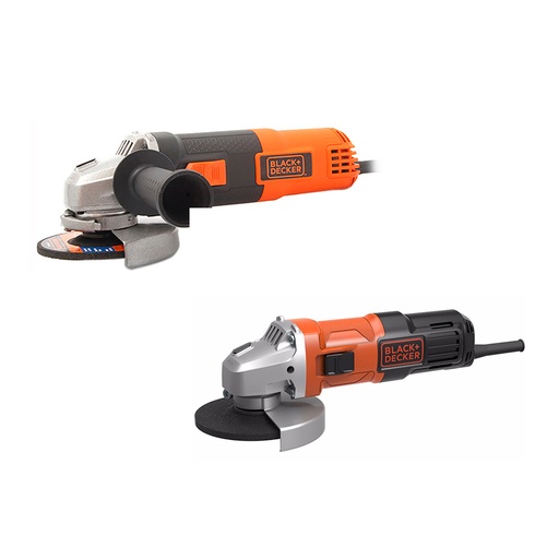 [C299] COMBO BLACK & DECKER (G720-B3AI) PULIDORA DE 4 1/2" 820W (G720)  + PULIDORA 4 1/2 650W (G650-B3)