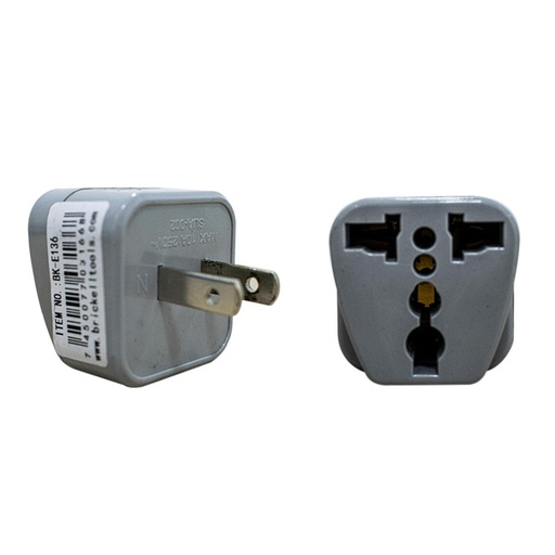 [512A] CONVERTIDOR POLO/TIERRA 3 A 2 R/P (EUROPEO) (RETIE-FL)