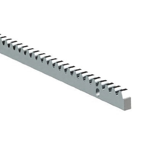 [14344] CREMALLERA ACERO 1 MT 30X12 DELGADA CON PERNOS (RIM4F)