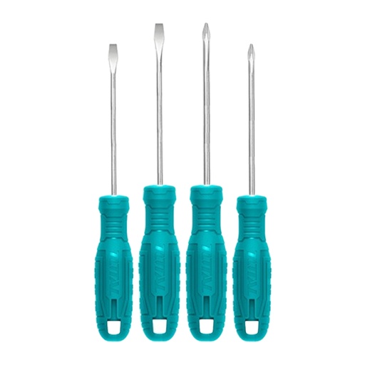 [15349] JUEGO DESTORNILLADORES X 4PCS (PALA Y ESTRIA) TOTAL (THTDC250401)