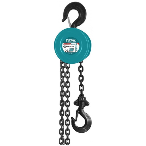 [14808] DIFERENCIAL 2 TONELADAS INDUSTRIAL CADENA 3MTS TOTAL (THT1621)