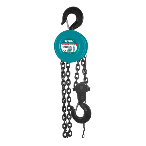 [15460] DIFERENCIAL 3 TONELADAS INDUSTRIAL CADENA 3 MTS TOTAL (THT1631)
