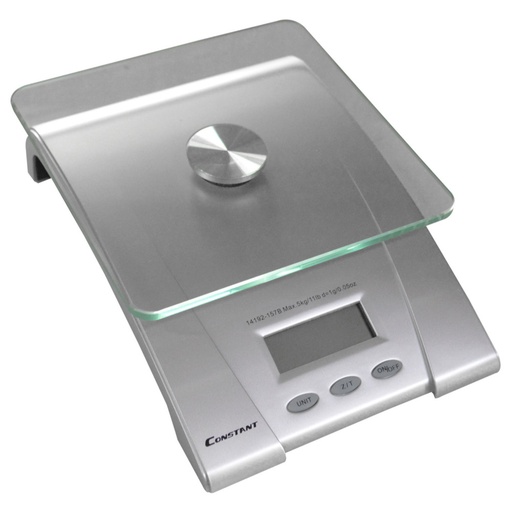 [3549] GRAMERA DIGITAL 5KL VIDRIO CUADRADO REF EK5055E (GRAMO EN GRAMO (HT50020)