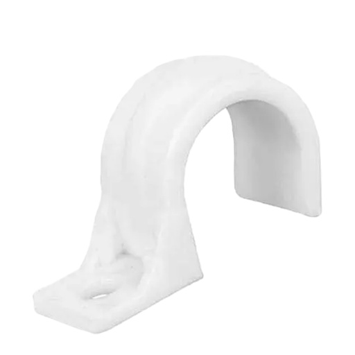 [3776K] GRAPA PLASTICA BLANCA 1/2 (AB0002) PQT X 5 UDUKE
