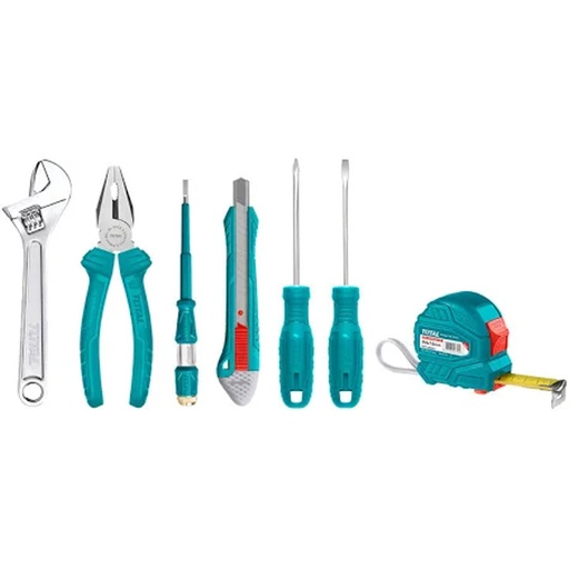[14918] KIT DE HERRAMIENTAS 7PZS TOTAL SUPER SELECT (THKTHP90076)