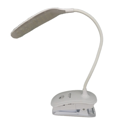 [11541] LAMPARA PARA ESCRITORIO LED RECARGABLE PINZA LUZ DIA FINA DIMERIZABLE (TGX-755) (HT80349)
