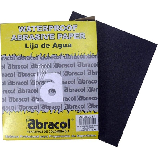 [1026] LIJA ABRACOL 360 ( LIJADO EN AGUA) RPHLC0360000