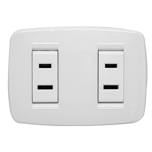 [13855] LINEA DUKE ENERGY S/P BLANCA TOMA DOBLE (RETIE-FL)(LY00004)