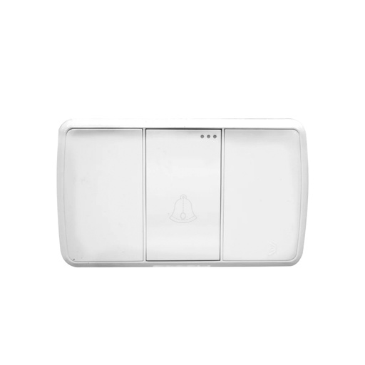 [12318] LINEA FUTURA BLANCA INCRUSTAR SWICHE TIMBRE DUKE ENERGY (V16-001)