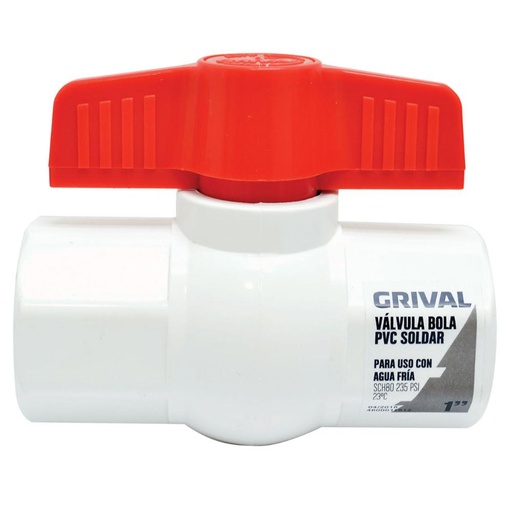 [12231] LLAVE BOLA PVC LISA 1 GRIVAL (797520001)