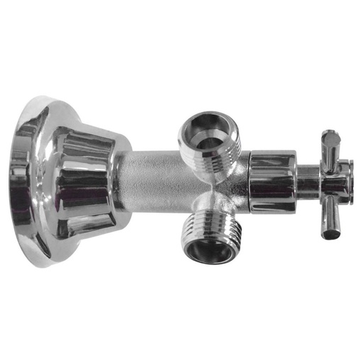 [9910] LLAVE REGULACION METALICA DOBLE SALIDA 1/2 GRIVAL (967310001)
