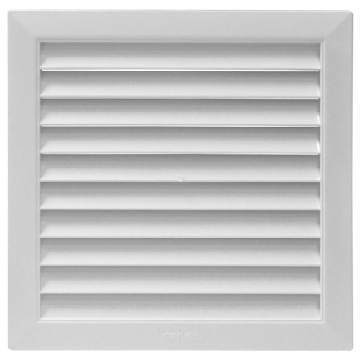 [9618] REJILLA DE VENTILACION PERSIANA 20X20CM GRIVAL (937000001)