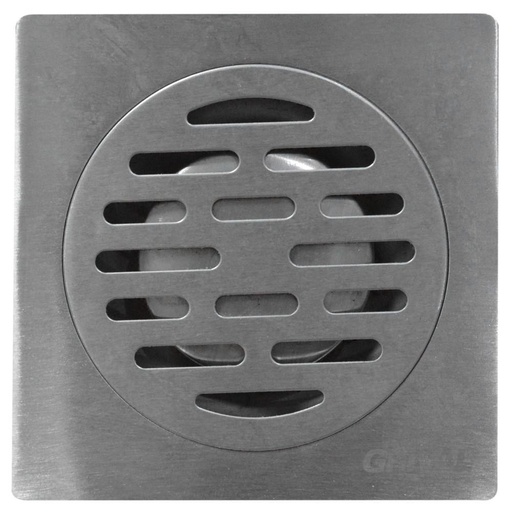 [10622] REJILLA PISO ACERO INOXIDABLE 10 X 10CM- 11/2 CLASICA GRIVAL (937220001)
