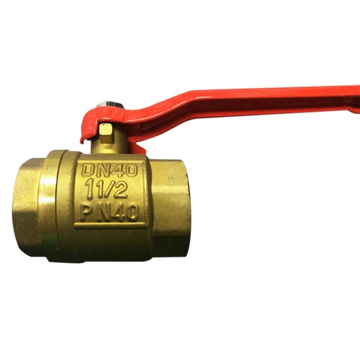[323] LLAVE BOLA PN40 1 1/2" BRONCE (HT70145 (QFB155-1 1/2)