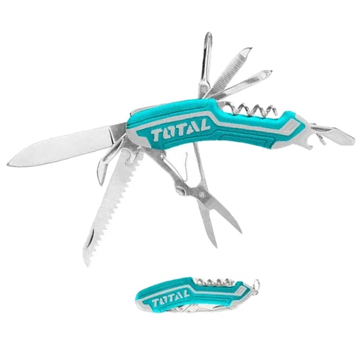 [15536] NAVAJA MULTIFUNCIONAL 12 EN 1 MANGO EN ALUMINIO TOTAL (THMFK0126)