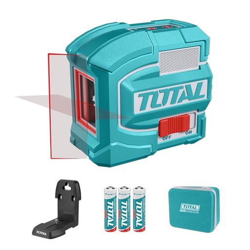 [21033] NIVEL LASER 0-18M  LUZ ROJA  INDUSTRIAL SUPER TOTAL (TLL156503)