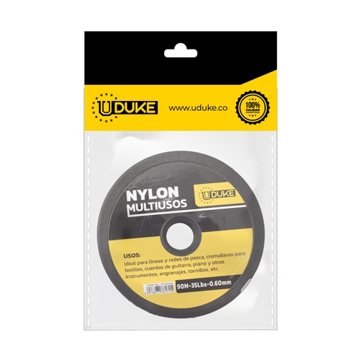 [6990K] NYLON 35 LBS 0.60 PQT X 1 UDUKE