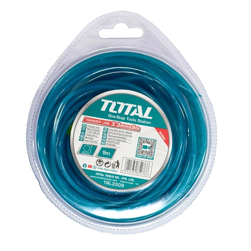 [17378] NYLON GUADAÑADORA  REDONDO 3,3MM X 9M TOTAL (TRL3309)