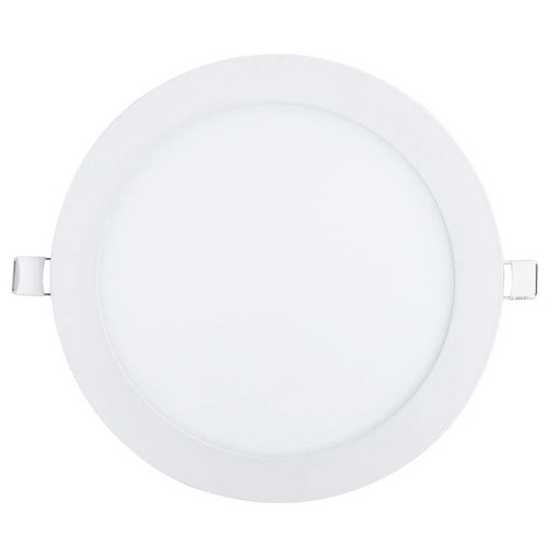 [10414H] PANEL LED 24W REDONDO INCRUSTAR LUZ DIA VHARBOR 6500K 85-265V(HT80513)