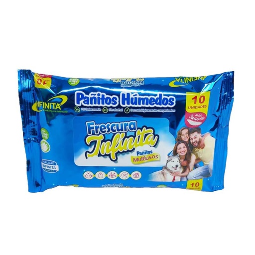 [20919] PAÑITOS HUMEDOS INFINITA MULTIUSOS X10 UNIDADES(INFPH10)