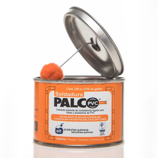 [8707] PEGA PVC FINA PALC 1/16 (240 CC) (CERTIFICADA)